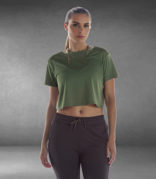 PowerFlex Crop Tee